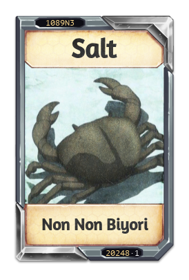 Salt Non Non Biyori