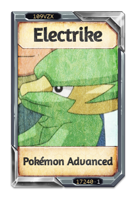 Electrike Pokémon Advanced