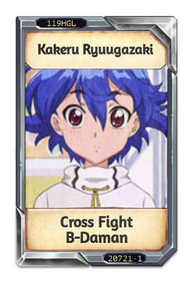 Kakeru Ryuugazaki Cross Fight B-Daman