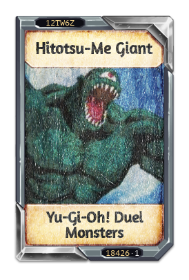 Hitotsu-Me Giant Yu-Gi-Oh! Duel Monsters