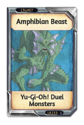 Amphibian Beast Yu-Gi-Oh! Duel Monsters