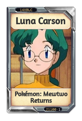 Luna Carson Pokémon: Mewtwo Returns