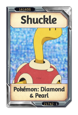 Shuckle Pokémon: Diamond & Pearl