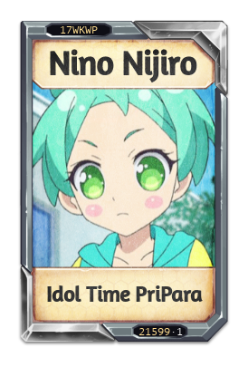 Nino Nijiro Idol Time PriPara