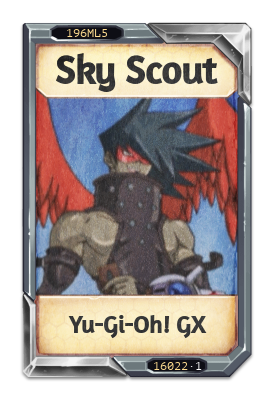 Sky Scout Yu-Gi-Oh! GX