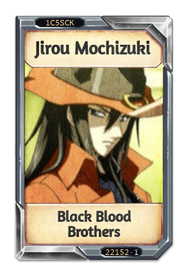 Jirou Mochizuki Black Blood Brothers