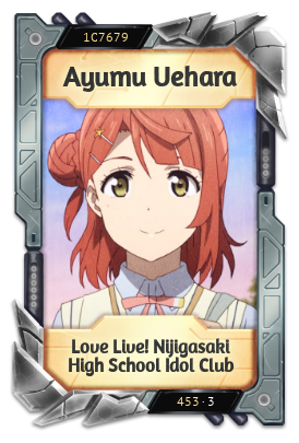 Ayumu Uehara Love Live! Nijigasaki High School Idol Club