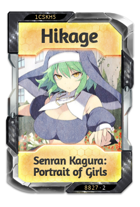 Hikage Senran Kagura: Portrait of Girls