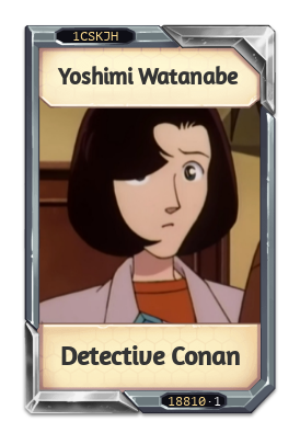 Yoshimi Watanabe Detective Conan