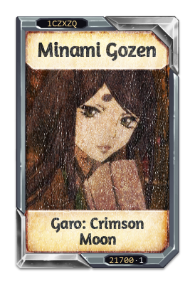 Minami Gozen Garo: Crimson Moon