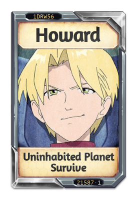 Howard Uninhabited Planet Survive