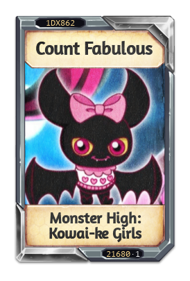 Count Fabulous Monster High: Kowai-ke Girls