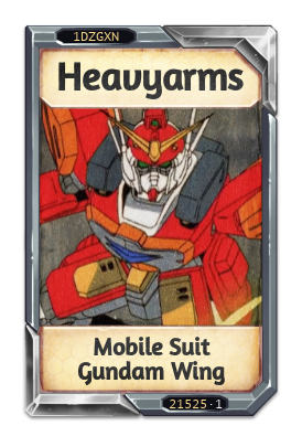 Heavyarms Mobile Suit Gundam Wing