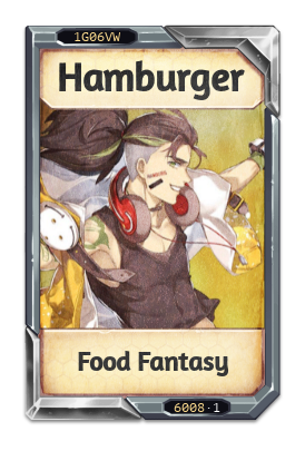 Hamburger Food Fantasy