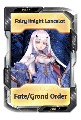 Fairy Knight Lancelot Fate/Grand Order