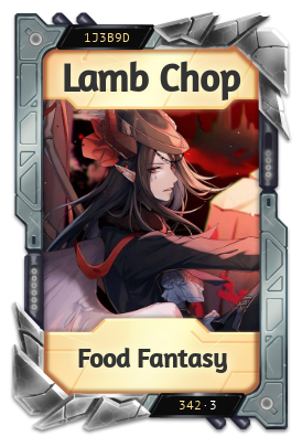 Lamb Chop Food Fantasy