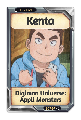 Kenta Digimon Universe: Appli Monsters