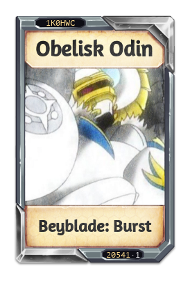 Obelisk Odin Beyblade: Burst