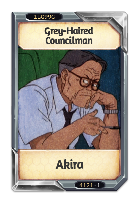 Grey-Haired Councilman Akira