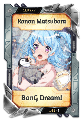 Kanon Matsubara BanG Dream!