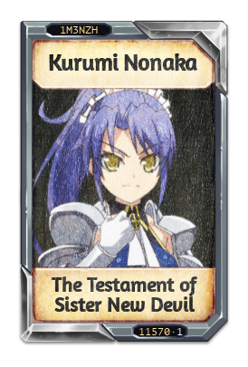 Kurumi Nonaka The Testament of Sister New Devil