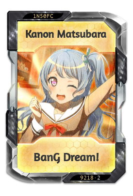 Kanon Matsubara BanG Dream!