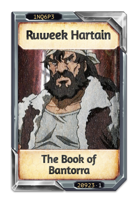 Ruweek Hartain The Book of Bantorra