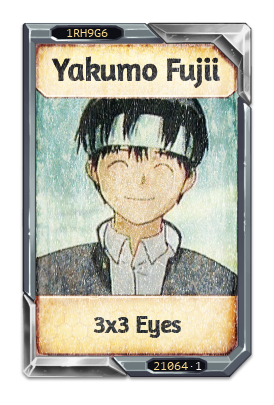 Yakumo Fujii 3x3 Eyes