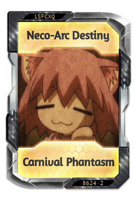 Neco-Arc Destiny Carnival Phantasm