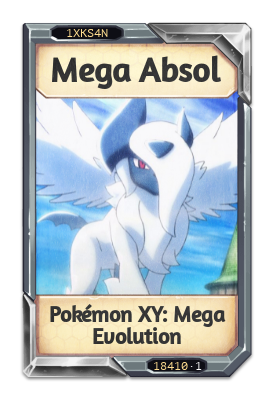 Mega Absol Pokémon XY: Mega Evolution