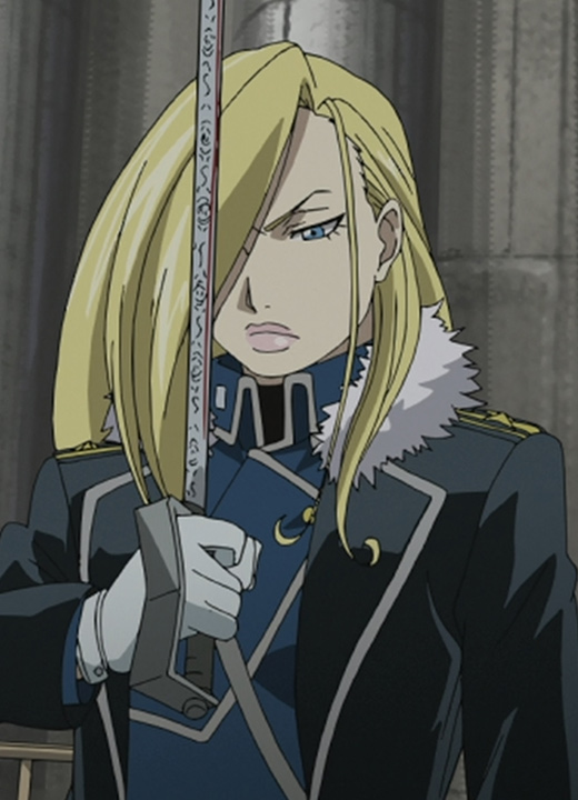 Olivier Mira Armstrong Fullmetal Alchemist: Brotherhood