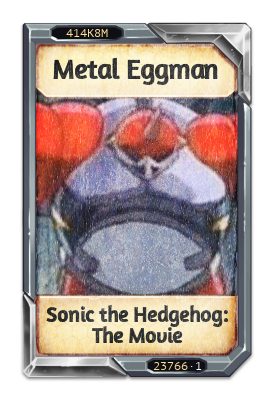 Metal Eggman Sonic the Hedgehog: The Movie