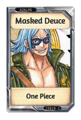 Masked Deuce One Piece