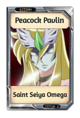 Peacock Pavlin Saint Seiya Omega