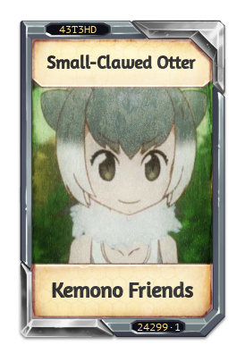 Small-Clawed Otter Kemono Friends