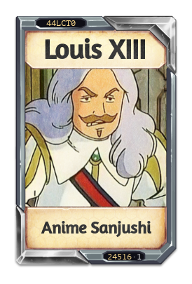 Louis XIII Anime Sanjushi