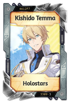 Kishido Temma Holostars