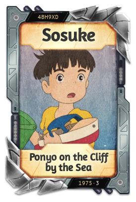 Sosuke Ponyo on the Cliff by the Sea