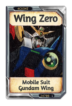 Wing Zero Mobile Suit Gundam Wing