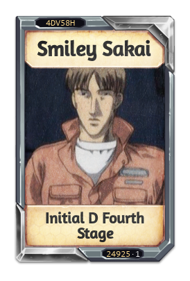 Smiley Sakai Initial D Fourth Stage