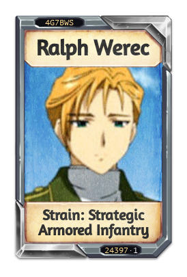 Ralph Werec Strain: Strategic Armored Infantry