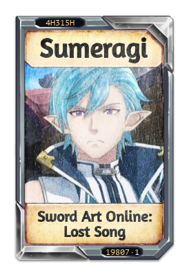 Sumeragi Sword Art Online: Lost Song