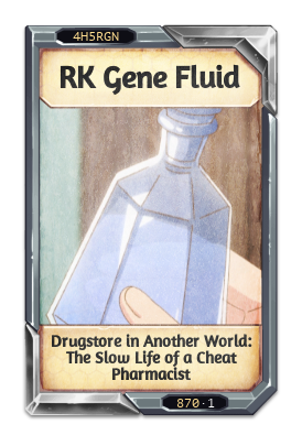 RK Gene Fluid Drugstore in Another World: The Slow Life of a Cheat Pharmacist