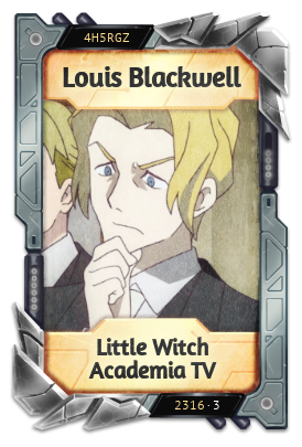 Louis Blackwell Little Witch Academia TV