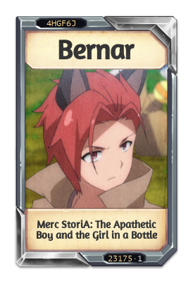 Bernar Merc StoriA: The Apathetic Boy and the Girl in a Bottle