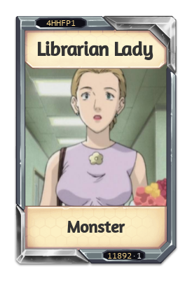 Librarian Lady Monster