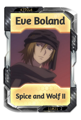 Eve Boland Spice and Wolf II