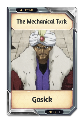 The Mechanical Turk Gosick