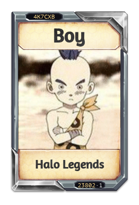 Boy Halo Legends