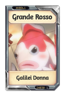 Grande Rosso Galilei Donna